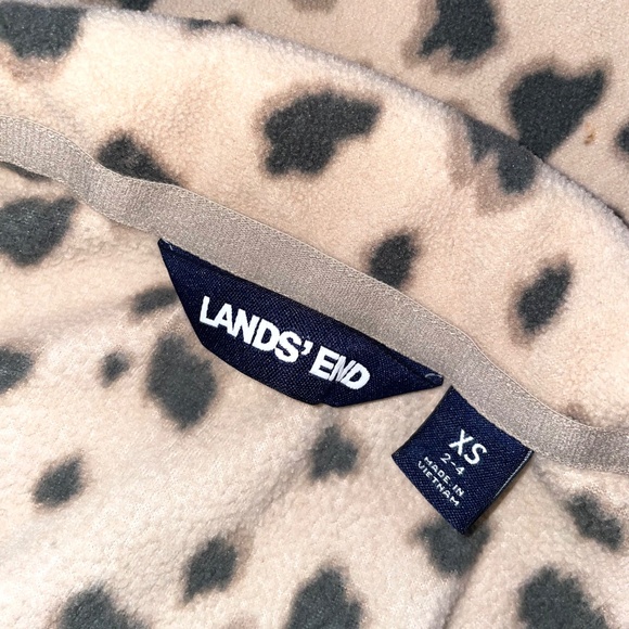 Land’s End cheetah print sweater - Picture 4 of 4